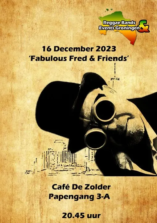 16th of December, Saturday, Fabulous Fred and Friends!